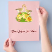 Buff Goose Family Flyer (Hand)