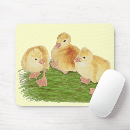 Buff Goslings Tufted Mousepad (Mit Mouse)