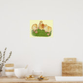 Buff Goslings Tufted Poster (Küche)