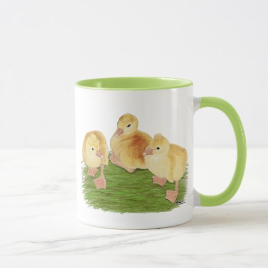 Buff Goslings Tufted Tasse (Rechts)