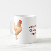 Buff Orpington Chicken Henne Kaffeetasse (Vorderseite Links)