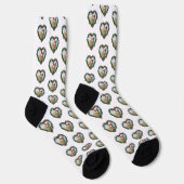 Buff Orpington Chicken Wreath Socken (Rechts)