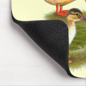 Buff Orpington Duck Family Mousepad (Ecke)