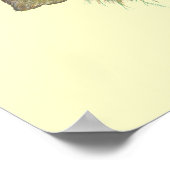 Buff Orpington Duck Family Poster (Ecke)