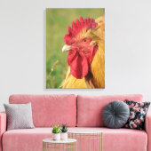 Buff Orpington Rooster Canvas Print Leinwanddruck (Insitu (Wohnzimmer))