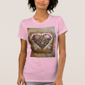 Buff Red Heart Steampunk Serie T-Shirt (Vorderseite)