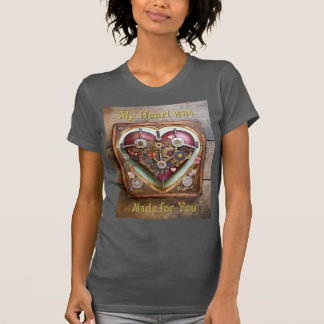 Buff Red Heart Steampunk Serie T-Shirt