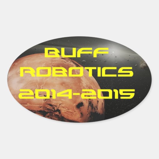 Buff Robotics Sticker (Vorderseite)