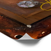 Buff Rot Herz Steampunk-Serie Poster (Ecke)