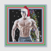 Buff Santa Magnetkarte (Vorderseite)