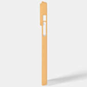 Buff (Vollfarbe) Case-Mate iPhone Hülle (Rückseite / Links)