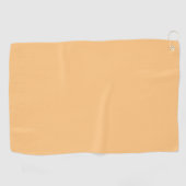 Buff (Vollfarbe) Golfhandtuch (Horizontal)