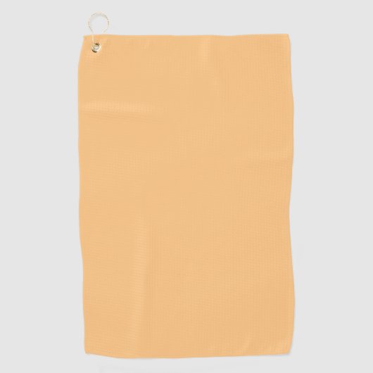 Buff (Vollfarbe) Golfhandtuch (Vorderseite)