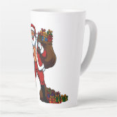 Buff Weihnachtsmann Friedenszeichen! Zerrissene Ab Milchtasse (Rechte Ecke)