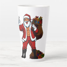 Buff Weihnachtsmann Friedenszeichen! Zerrissene Ab
