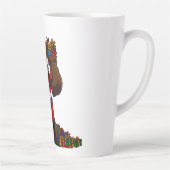 Buff Weihnachtsmann Friedenszeichen! Zerrissene Ab Milchtasse (Rechts)
