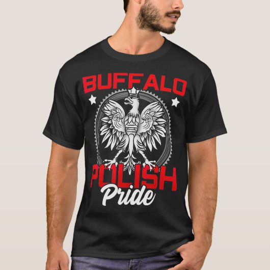 Buffalo 716 Polnischer Pride Dyngus Day Polen T-Shirt (Vorderseite)
