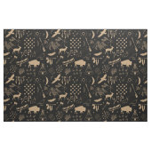 Buffalo Adventures Kraft Paper Brown/Blk ID599 Stoff (Fat Quarter (45,7 x 55,9 cm))