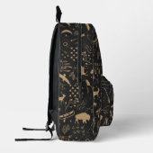 Buffalo Adventures Tan Black ID599 Bedruckter Rucksack (Links)