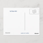 Buffalo AKG Postkarte (Rückseite)