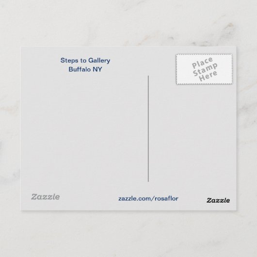 Buffalo AKG Postkarte (Rückseite)