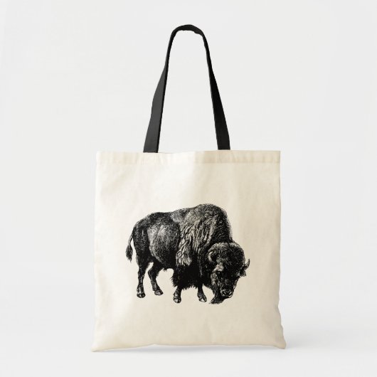 Buffalo American Bison Tragetasche (Vorne)