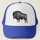 Buffalo American Bison Truckerkappe (Vorderseite)
