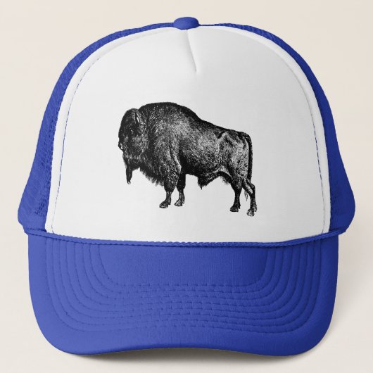 Buffalo American Bison Truckerkappe (Vorderseite)