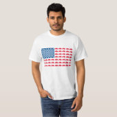 Buffalo American Flag T-Shirt (Vorne ganz)