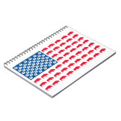 Buffalo AmericanFlag Notizblock (Linke Seite)