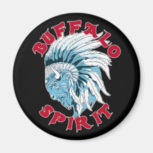 Buffalo Animal Spirit Magnet