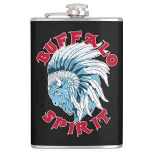 Buffalo Animal Spirit Shot Flachmann