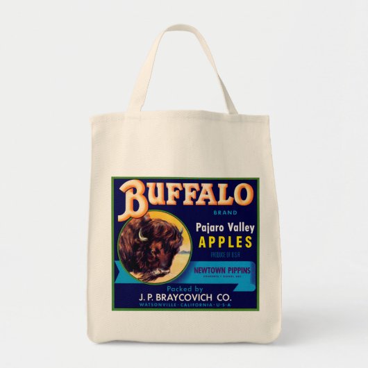 Buffalo Äpfel Tragetasche (Vorne)