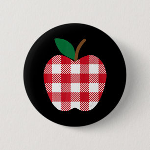 Buffalo Apple Willkommen zurück zum Schulkid Girls Button