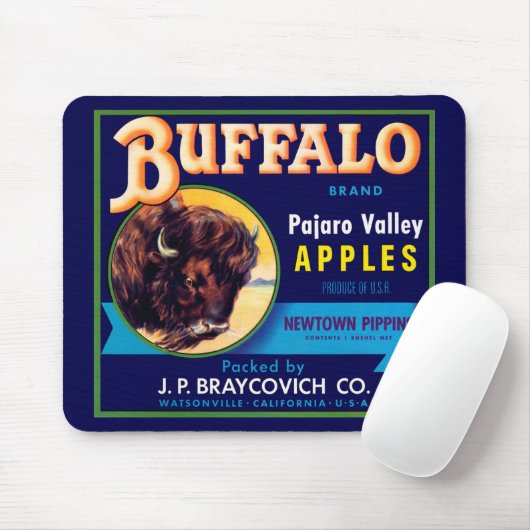 Buffalo Apples Mousepad (Mit Mouse)