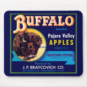 Buffalo Apples Mousepad