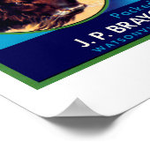 Buffalo Apples Poster (Ecke)