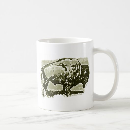 Buffalo Art Kaffeetasse (Rechts)