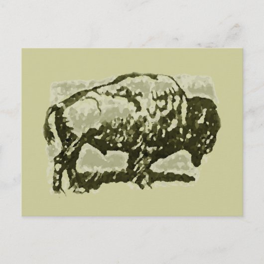 Buffalo Art Postkarte (Vorderseite)