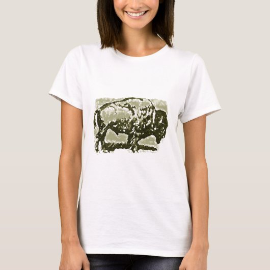 Buffalo Art T-Shirt (Vorderseite)