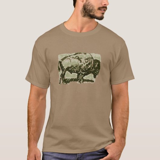 Buffalo Art T-Shirt (Vorderseite)