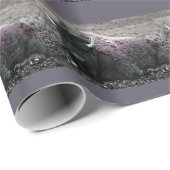 Buffalo-Artwork-Wrap-Papier sitzen Geschenkpapier (Rolleneckpunkt)