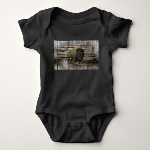 Buffalo Baby Strampler