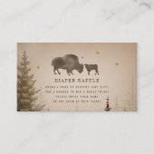 Buffalo Babydusche Windelwaschkarte Begleitkarte (Vorderseite)