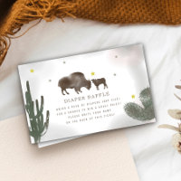 Buffalo Babydusche Windelwaschkarte