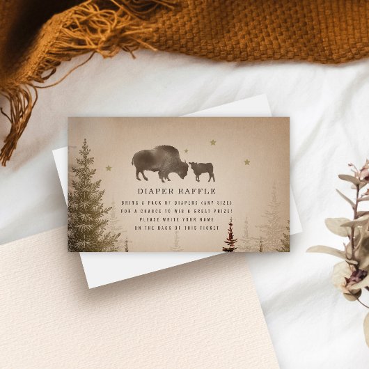 Buffalo Babydusche Windelwaschkarte Begleitkarte