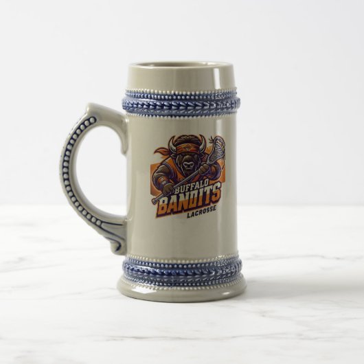 Buffalo Bandits Lacrosse Bierglas (Links)