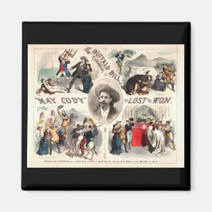 Buffalo Bill-Abenteuer Magnet