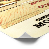 BUFFALO BILL American Walnut Street Theater Advert Poster (Ecke)