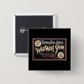 Buffalo Bill-Anzeige Button (Vorne & Hinten)